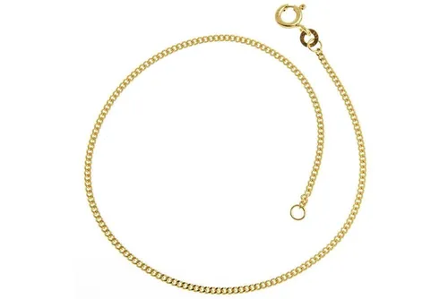 Silberkettenstore Goldarmband Panzerkette Armband 1,2mm - 333 Gold - 1.1135 B Länge: 22cm