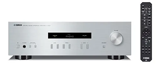 Yamaha A-S201 HiFi Stereo Verstärker - 100 Watt pro Kanal, mit Phono-Eingang für Schallplatten und Pure Direct-Schaltung für optimale Klangqualität