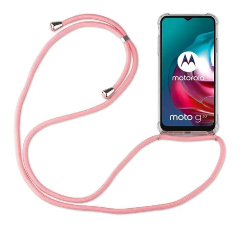 betterfon Handykette für Motorola Smartphone Handyhülle mit Band & Kordel Bumper, Hände frei – mit Silikonhülle & Schnur für flexiblen Alltag