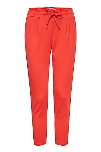 Ichi IHKATE PA PA - Damen Hose Jogger Pants - 20104757, Größe:XXL, Farbe:Poppy Red (171664)