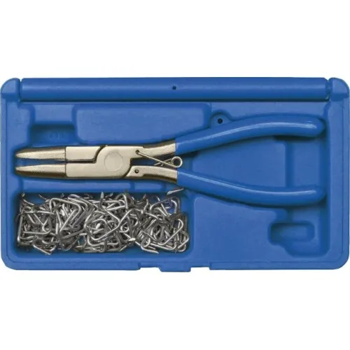Kunzer Polsterklammern-Set (Zange mit 100 Klammern) 7PKS101 von Kunzer