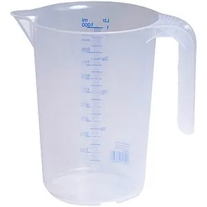 hünersdorff Messbecher transparent von Hünersdorff