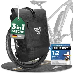 MIVELO 3in1 Fahrradtasche für Gepäckträger von MIVELO