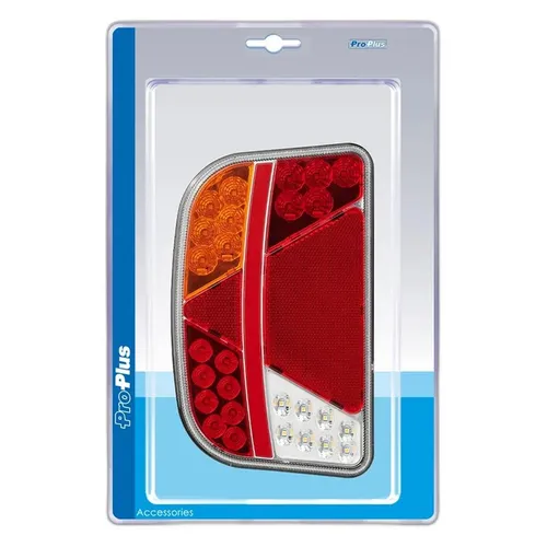ProPlus Rückleuchte LED 6 Funktionen für Autoanhänger rechts 240x150mm - Autoanhänger Rückleuchte mit 6 Funktionen für maximale Sicherheit im Straßenverkehr. Robuste LED-Technologie sorgt für lange Lebensdauer und hohe Energieeffizienz.