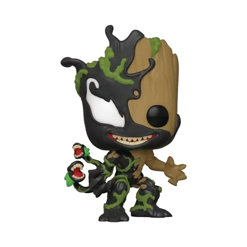 Funko Pop! Marvel: Max Venom-Groot - Vinyl-Sammelfigur - Chibi Figuren, hochwertige und langlebige Vinylfigur, ideal für Sammler und als Geschenk für Venom-Fans.
