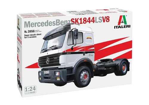 Italeri 3956 1:24 Mercedes-Benz SK1844 LS V8 Bausatz von Italeri