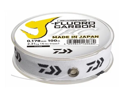 Daiwa J-Fluorocarbon(E) 50m 0,645mm / 22,43kg Fluorocarbon Vorfachschnur