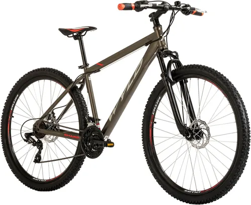 WYLD Mountainbike Hardtail 29'' Sharp mit Scheibenbremse - Fahrräder mit 21 Gängen, beeindruckendem Platin-Design und einzigartigem Rahmen für optimale Leistung und Stil auf jedem Trail.