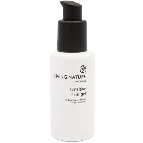 Living Nature Gesichtspflege Sensitive Skin Gel 60 ml - Feuchtigkeitscreme für empfindliche Haut, spendet intensive Feuchtigkeit und ist ideal als Tages- oder Nachtpflege geeignet.