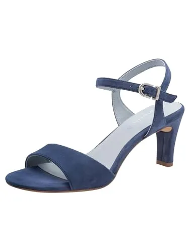 Tamaris Sandalette mit Trichterabsatz in Blau, Größe 37 von Tamaris