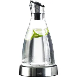 EMSA Karaffe Flow 1 l mit Kühlelement in silber von EMSA