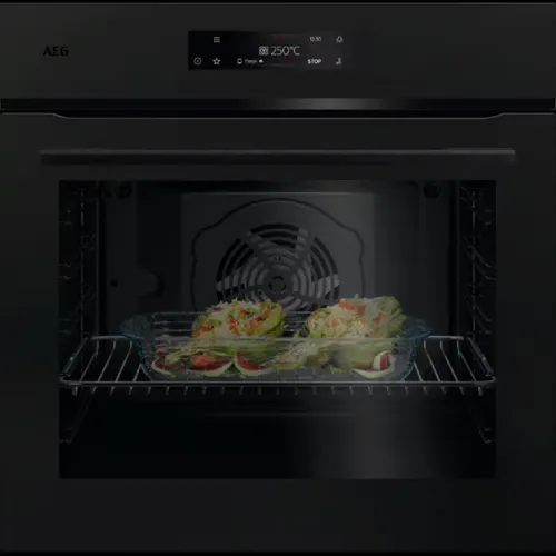 AEG 7000 MealAssist Einbaubackofen Matt Black mit Pyrolyse