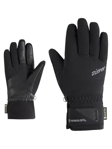 Ziener Skihandschuhe KLENN-Z GTX PR glove lady schwarz 8 - Wintersport-Bekleidung, wasserdicht und atmungsaktiv für optimalen Komfort beim Skifahren oder Snowboarden.