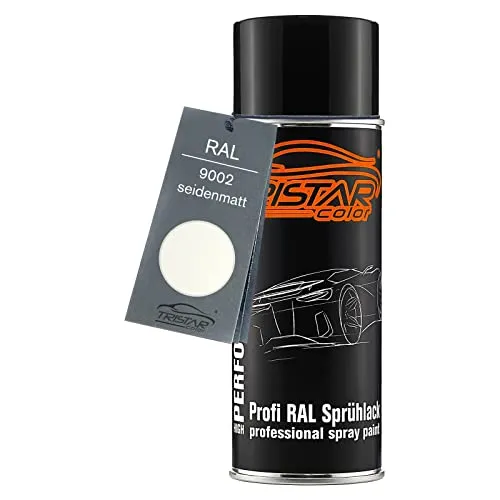 TRISTARcolor RAL 9002 Grauweiss Spraydose 400 ml seidenmatt schnelltrocknend