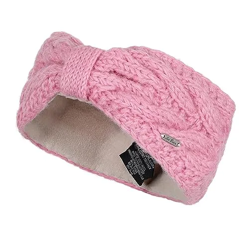 McRon Damen Gefüttertes Stirnband Isla Rosa in pink von McRon