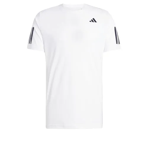 ADIDAS Herren Shirt Club Tennis Climacool 3-Streifen - T-Shirts für Tennis, FreeLift Passform für optimale Bewegungsfreiheit und CLIMACOOL Technologie für ein kühles, trockenes Tragegefühl.