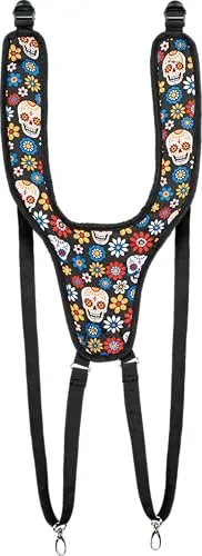 Meinl Percussion Djembe Strap Zubehör - Schultergurt für Djemben - Verstellbar - Kunststoff, Mehrfarbig (MDJS1DA)