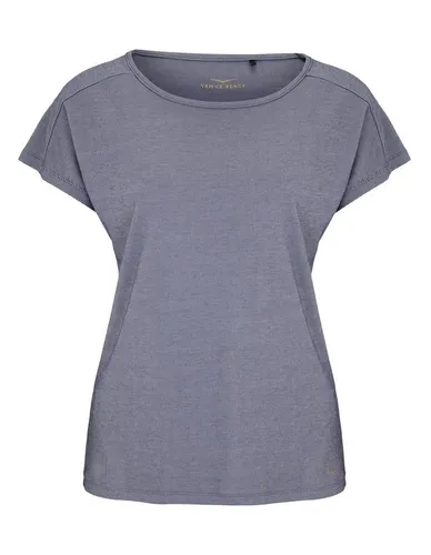 Venice Beach T-Shirt VB Tia Blau L (42) - Sportliches T-Shirt in blau aus hochwertigem Materialmix (70% Modal, 30% Polyester). Ideal für Freizeit und Training, lässige Passform und Rundhalsausschnitt sorgen für hohen Tragekomfort.