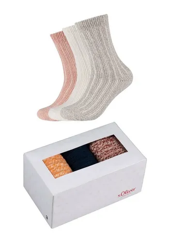 s.Oliver Socken Sockenbox 3er Pack