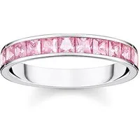 Thomas Sabo Damenring TR2358-051-9-52 aus 925er Silber - Eleganter Damenring aus hochwertigem 925er Silber, Größe 52 – perfekt für besondere Anlässe oder als modisches Statement.