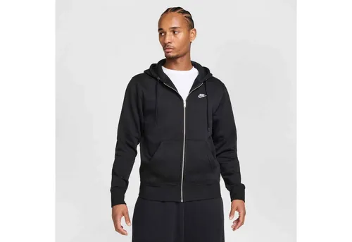 Nike M NK Club BB FZ Hoodie Sweatshirt - Bequemer Hoodie aus weichem Material, ideal für den täglichen Gebrauch und sportliche Aktivitäten. Mit verstellbarer Kapuze und praktischer Kängurutasche für optimale Funktionalität und Stil.