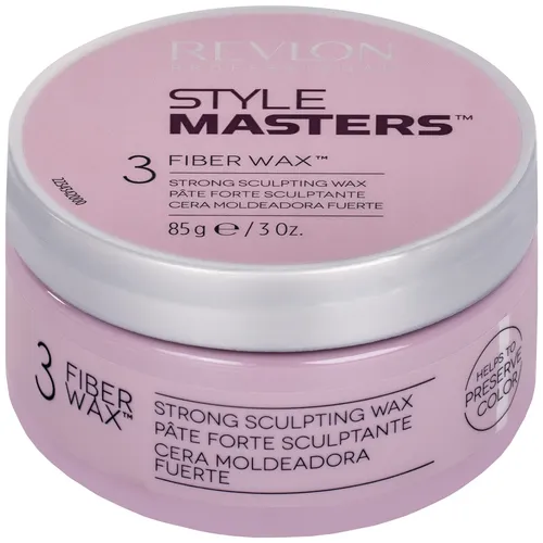 Revlon Style Masters Fiber Wax 85g starker Haarwachs ohne Silikone, Farbschutz