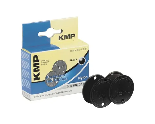 KMP Druckerband 51N SW, Breite 13 mm