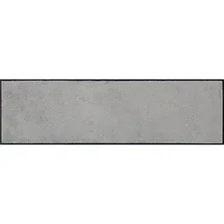 wash+dry by Kleen-Tex Fußmatte Schuhparkplatz 35x75 cm Cool Grey - Fußmatte in Cool Grey, schmutzabweisend und antirutsch, perfekt für Eingangsbereiche und bietet zusätzliche Trittschalldämmung.