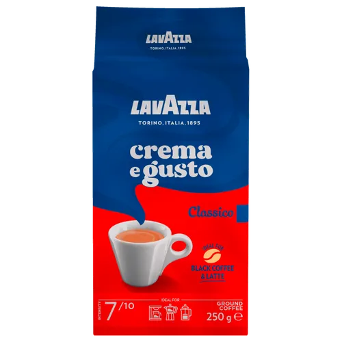 Lavazza Kaffee Crema e Gusto, gemahlener Kaffee, 250g