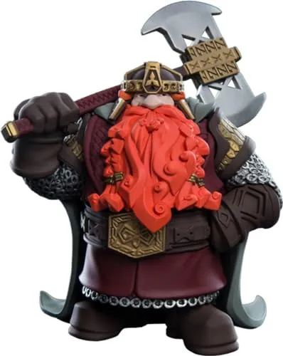 Weta Workshop Herr der Ringe Mini Epics Vinyl Figur Gimli 15 cm - Offiziell lizenzierte Gimli Figur aus Vinyl, ca. 15 cm groß. Ideal für Sammler und Fans der Herr der Ringe Reihe, geliefert in einer ansprechenden Geschenkbox.