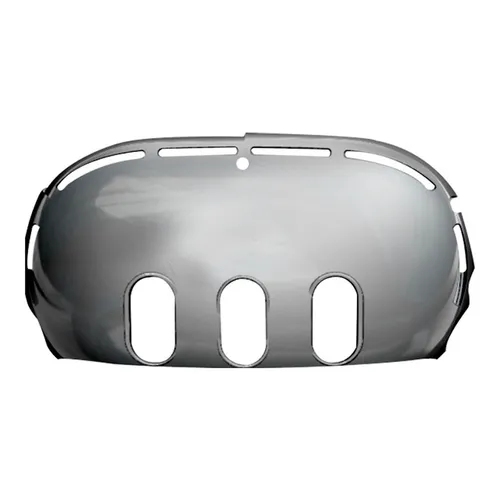 Schutzgehäuse für Meta Quest 3 Schutzhülle Transparent Schwarz