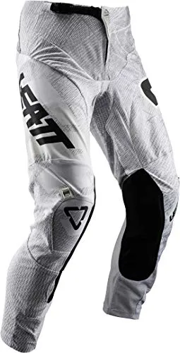 Leatt GPX 4.5 Textilhose - Weiß/Schwarz - S - Motorradhose mit vorgeformter Performance-Passform, leicht und atmungsaktiv, ideal für Offroad-Fans. Bietet langlebigen Schutz und optimale Belüftung für höchsten Komfort bei jedem Abenteuer.