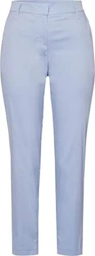 BRAX Damen Style Mara Summer Lightness Hose, Soft Blue, 36W / 32L EU