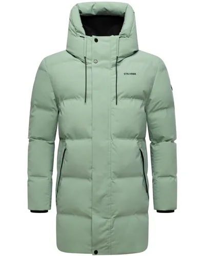 Stone Harbour Kurzmantel Darianoo XX Kurzer Herren Steppmantel mit Kapuze