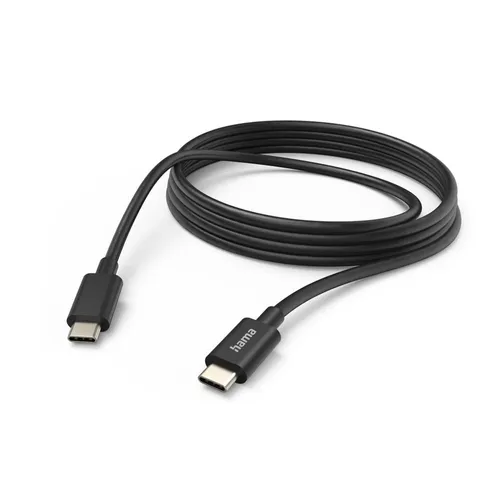 Lade-/Datenkabel, USB-C - USB-C, 3 m, Schwarz (00187273)