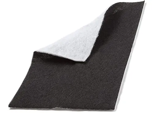 KBS24 - Universal Dunstabzugshaube Filter Vlies und Aktivkohlefilter gegen Fett und Geruch für Dunstabzugshauben Fettfilter Aktivkohle Dunstfilter zuschneidbar 47 x 57 cm mit Handschuhen