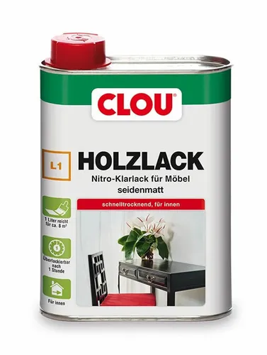 Clou Holzlack Klarlack Grundierung L1