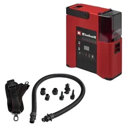 Akku-Kompressor Einhell Kompakt SUPPERO 18/380 - Kompakter Akku-Niederdruck Kompressor, ideal für den flexiblen Einsatz. Perfekt für Sportartikel und einfache Aufgaben im Alltag.