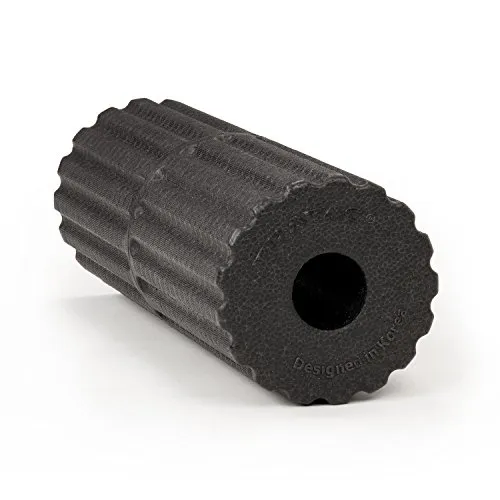 TRATAC Faszienrolle Basic | Ø 15 x 45 cm | Massagerolle zur Faszienmassage | Fitness Erholung | Faszientraining | schwarz