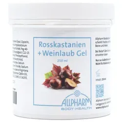 Rosskastanien + Weinlaub Allpharm Premium 250 ml