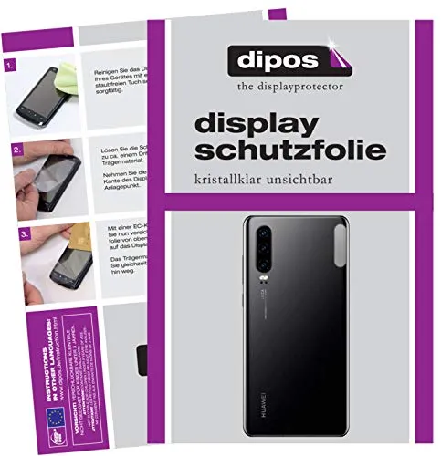 dipos I 6X Schutzfolie klar kompatibel mit Huawei P30 Kameralinse Folie Kamera-Schutzfolie