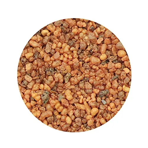 NKlaus 100g Farbiger Weihrauch Orange naturreine Olibaum Weihrauchmischung in Kirchenqualität 13903