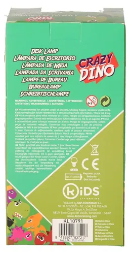 Kids Licensing Tischlampe Dinosaurier LED Nachtlicht grün Kinderzimmer
