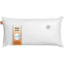 Sleepling 190111 Wasserkissen - Orthopädisches Kopfkissen mit 100% Baumwollbezug - Kissen, individuell anpassbare Stützkraft für optimalen Schlafkomfort, hygienisch waschbar bis 40 Grad, Qualität Made in EU.