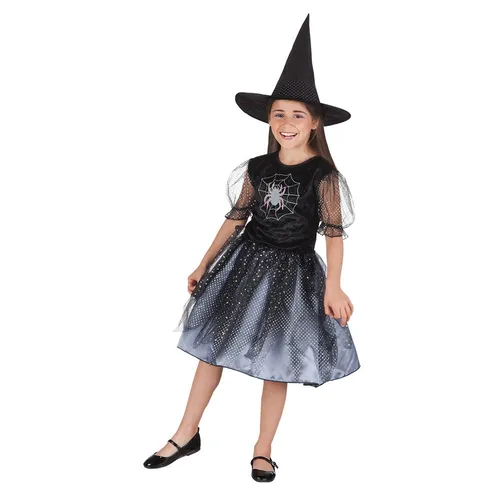 Kinderkostüm Spider witch (7-9 Jahre)