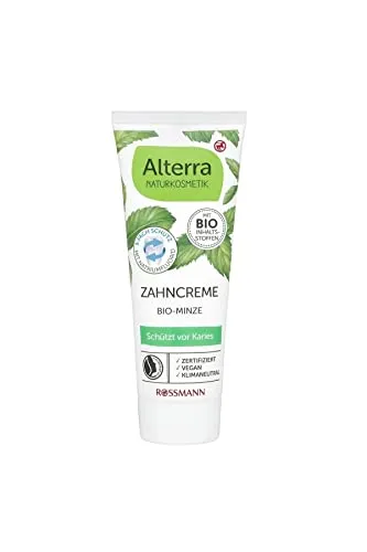 Alterra Zahncreme Bio-Minze, 75 ml