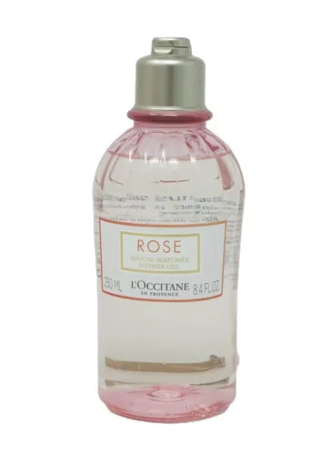 L'Occitane Rose Shower Gel 250 ml - Damen Duschgel mit zartem Rosenduft, verwöhnt die Haut und sorgt für ein erfrischendes Duscherlebnis.