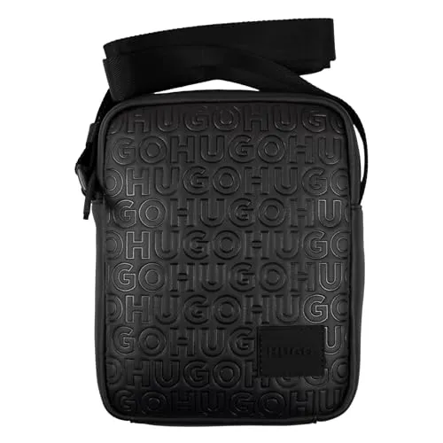 Hugo Ethon 2.0 Umhängetasche schwarz 50552904-005 - Stylische Umhängetasche aus strapazierfähigem Polyamid, ideal für den Alltag und mit praktischen Fächern für Ordnung.