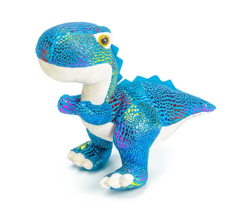 Mousehouse Gifts - Plüschdinosaurier - Stofftier - Blau - 11 x 18 x 21 cm