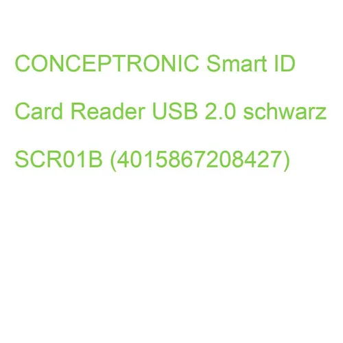 CONCEPTRONIC Smart ID Card Reader USB 2.0 SCR01B